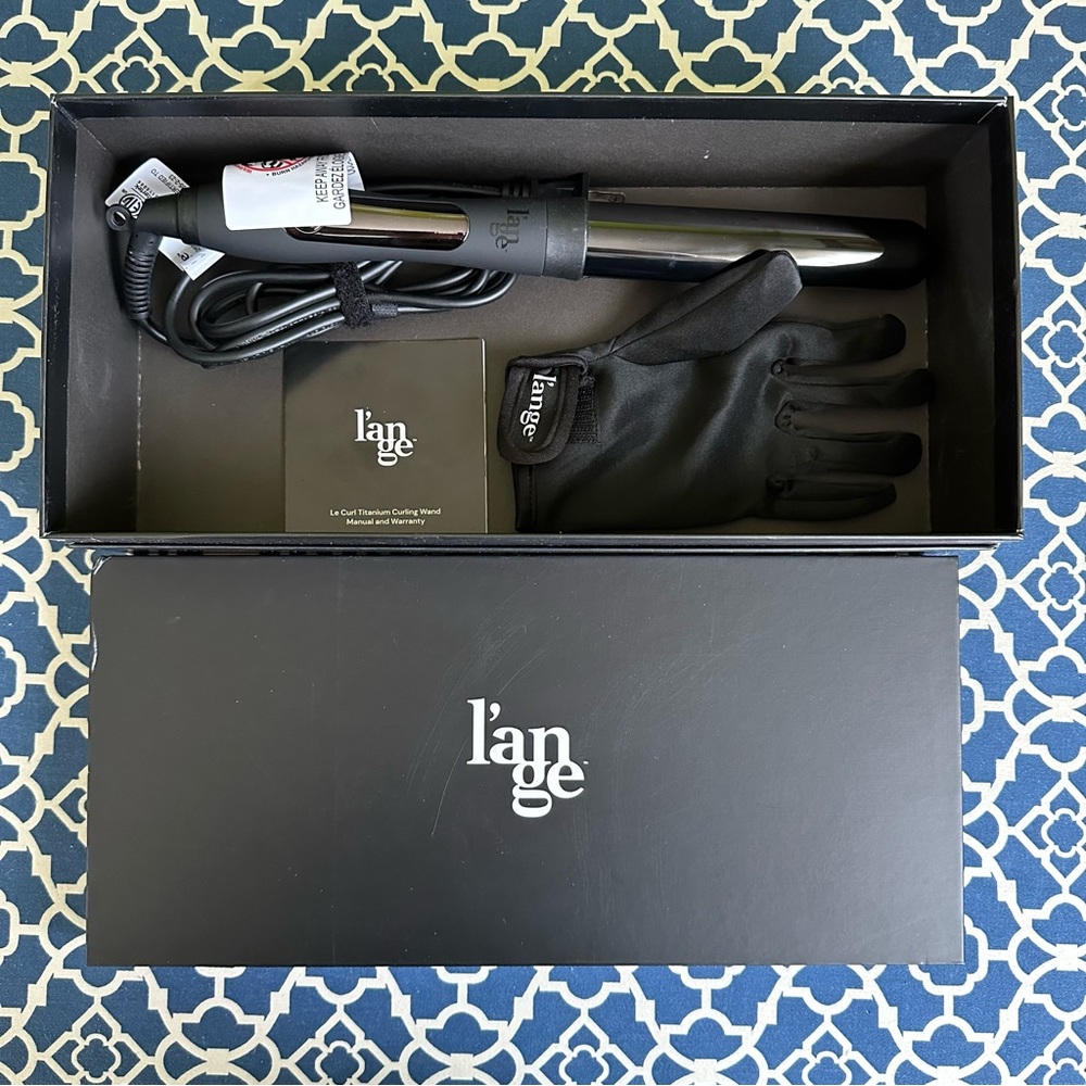 Official L’ange Le Curl 1” (25mm) Titanium Wand